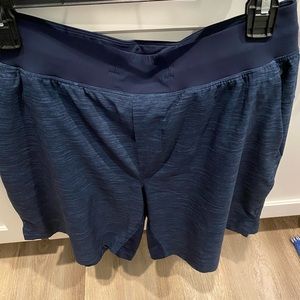 Lululemon Mens Large Shorts. Excellent condition. Blue.
